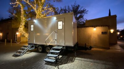 Portable Luxury Bathroom Rental in Clovis | The Lavatory