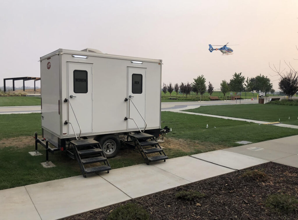 Portable Luxury Bathroom Rental in Clovis | The Lavatory