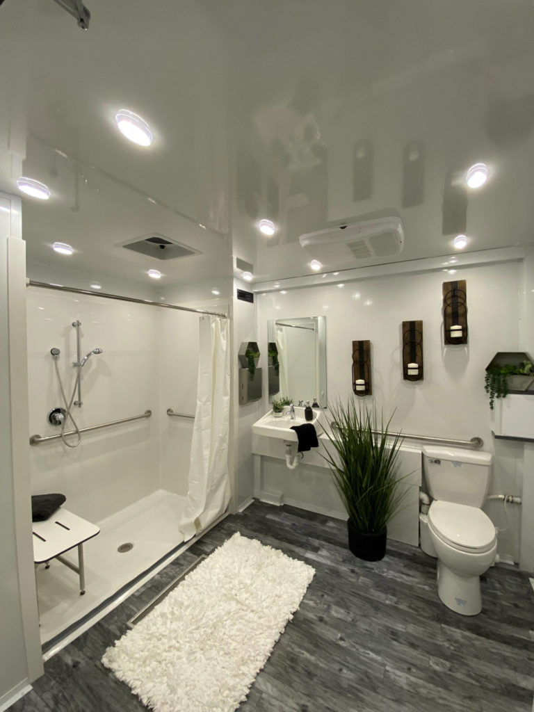 Luxury Portable Shower Trailer Rentals | The Lavatory Fresno