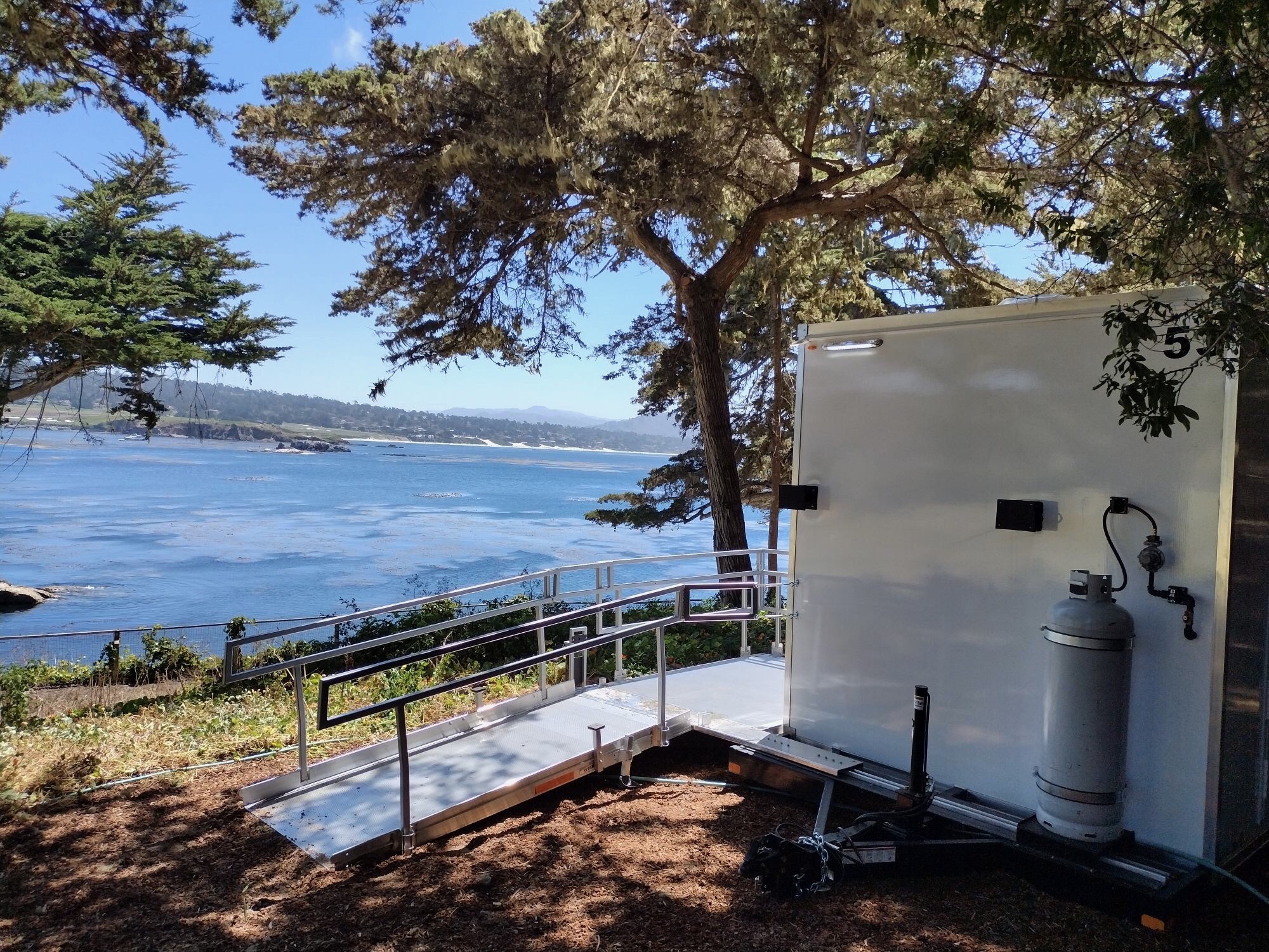 Luxury Portable Shower Trailer Rentals | The Lavatory Fresno